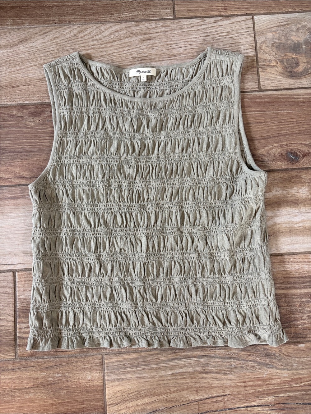 NWOT • MADEWELL Sleeveless Top